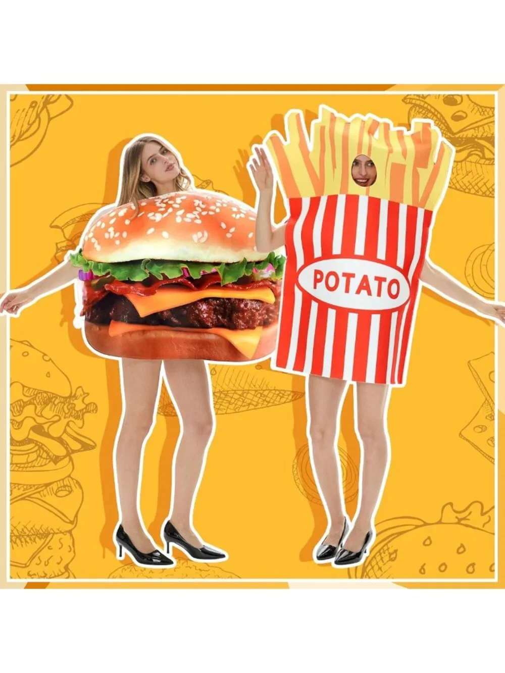 Fun Couples Costumes for Adults - 2 Piece Matching Outfits for Parties & Events